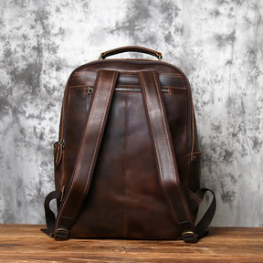 Mochila em Couro Legítimo Vintage Prime