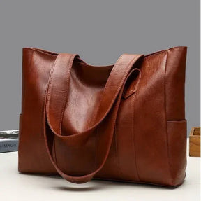 Bolsa Feminina de Couro Legítimo - Modelo Europeu
