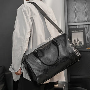 Mala de Viagem Executiva de Couro – Modelo All Black