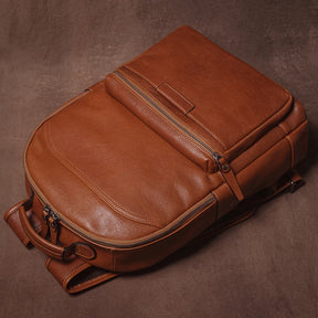 Mochila de Couro Exclusiva Prime Elite