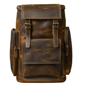 Mochila Masculina de Couro Legítimo para Notebook – Modelo Horse!