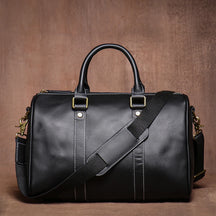 Mala Executiva de Couro Genuíno – Modelo Streamlined