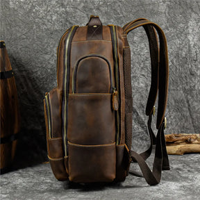 Mochila de Couro para Notebook – Modelo Big Confort