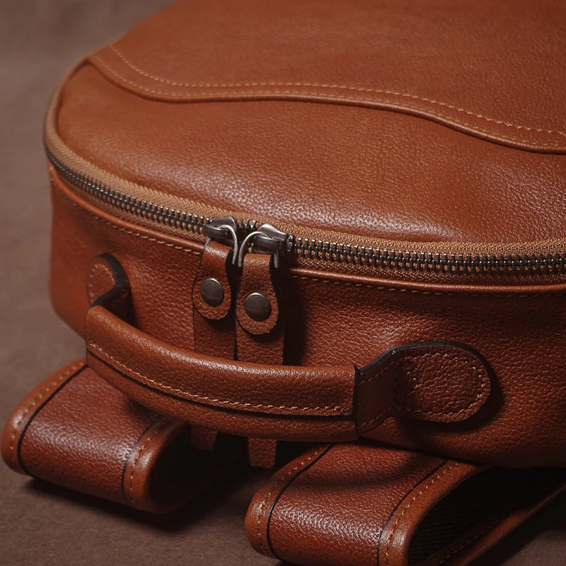 Mochila de Couro Exclusiva Prime Elite