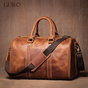 Mala Executiva de Couro Genuíno – Modelo Streamlined