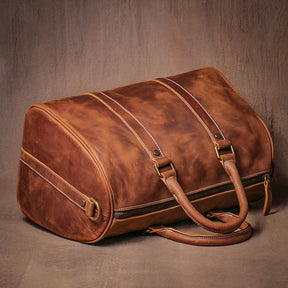 Mala Executiva de Couro Genuíno – Modelo Streamlined
