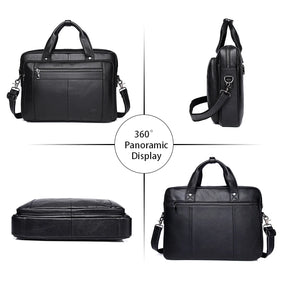 Pasta de Couro Masculina para Notebook – Modelo Executivo Cowhide