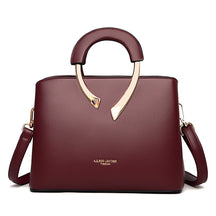 Bolsa Feminina de Couro Genuíno – Modelo Dual Elegance (Mão e Ombro)