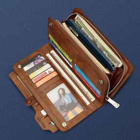 Carteira de Couro Legítimo Premium William Polo