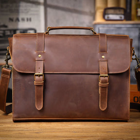 Pasta Masculina Executiva de Couro Legítimo – Modelo Prime