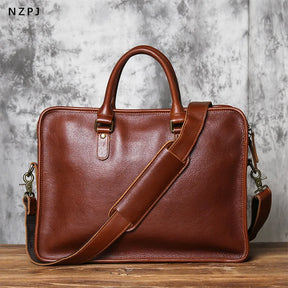 Pasta Masculina Executiva de Couro Cowhide Prime 16 polegadas !