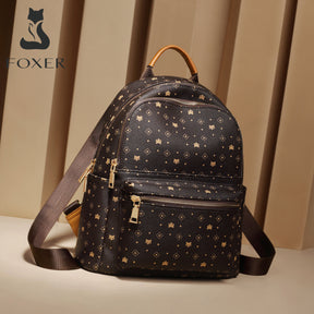 Mochila Feminina Foxer Estampada