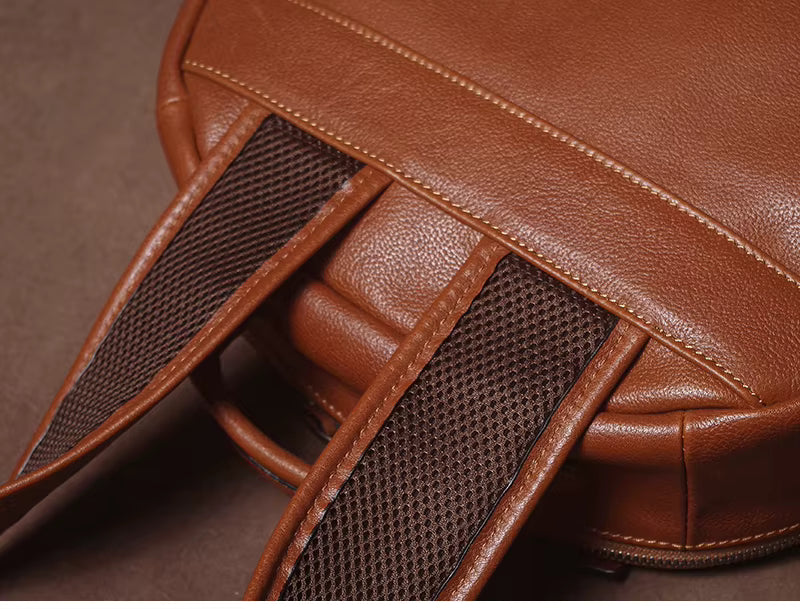 Mochila de Couro Exclusiva Prime Elite
