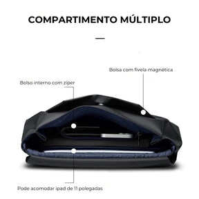 Mochila Masculina para Notebook William Polo Modelo Comfort !