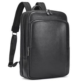 Mochila de Viagem em Couro Legítimo 16 Polegadas