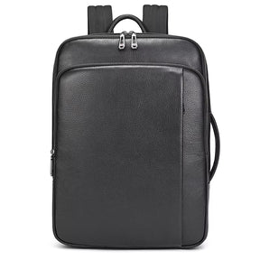 Mochila de Viagem em Couro Legítimo 16 Polegadas