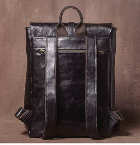 Mochila de Couro Legítimo Linha Prime Retro