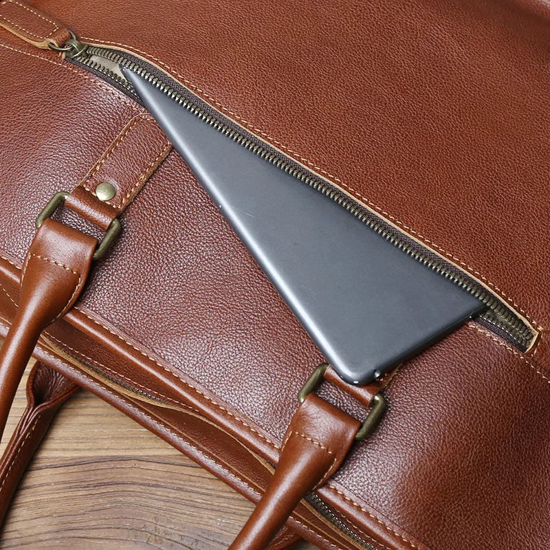 Pasta Masculina Executiva de Couro Cowhide Prime 16 polegadas !