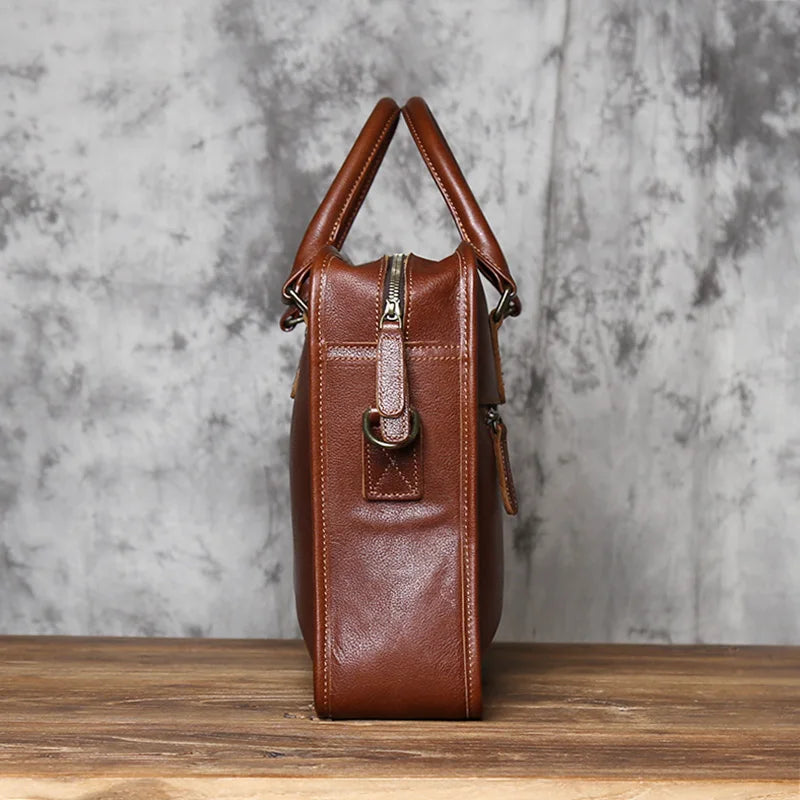 Pasta Masculina Executiva de Couro Cowhide Prime 16 polegadas !