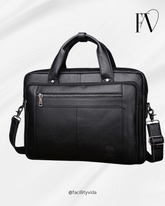 Pasta de Couro Masculina para Notebook – Modelo Executivo Cowhide