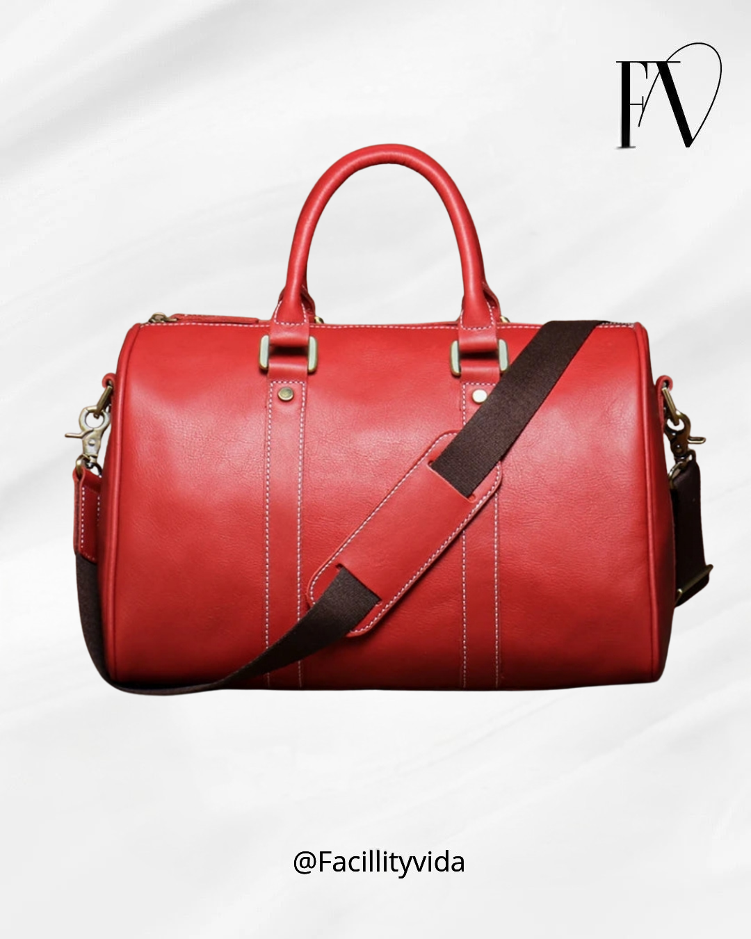 Mala Executiva de Couro Genuíno – Modelo Streamlined