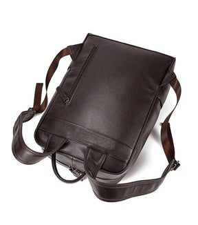 Mochila Executiva de Couro Legítimo Premium – Modelo Paris