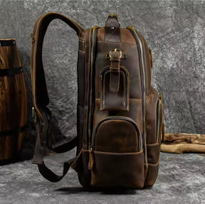 Mochila de Couro para Notebook – Modelo Big Confort