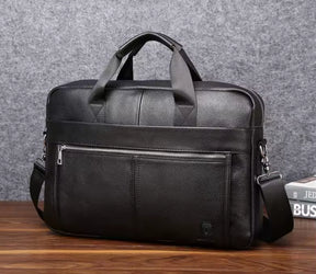 Pasta de Couro Masculina para Notebook 15.6 Polegadas – Modelo Hang Bag