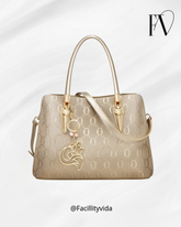 Bolsa Tote Feminina de Couro Rachado - Linha Foxer