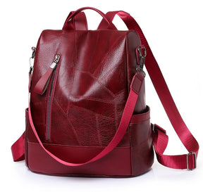 Mochila Feminina de Couro – Modelo Safe