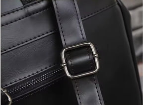 Mochila de Couro Vintage – Modelo Paris