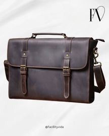 Pasta Masculina Executiva de Couro Legítimo – Modelo Prime