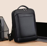 Mochila de Couro Legítimo Impermeável para Notebook