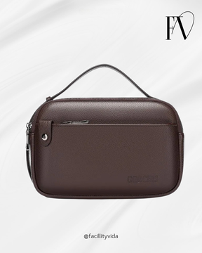 Nécessaire Masculina de Couro – Modelo Britânico