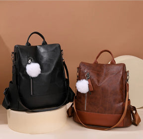 Mochila Feminina de Couro – Modelo Safe