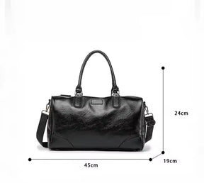 Mala de Viagem Executiva de Couro – Modelo All Black