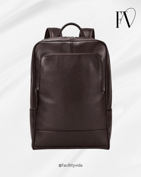 Mochila Executiva de Couro Legítimo Premium – Modelo Paris