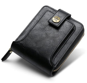 Carteira Masculina de Couro Minimal Premium