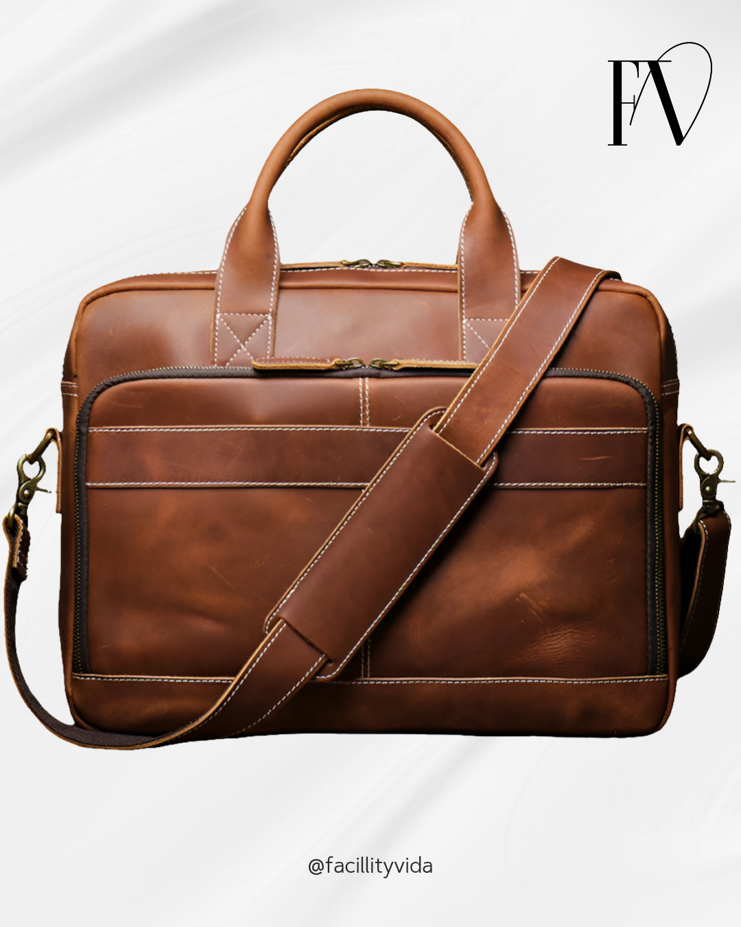 Pasta Executiva em Couro Genuíno Linha Prime Eternity