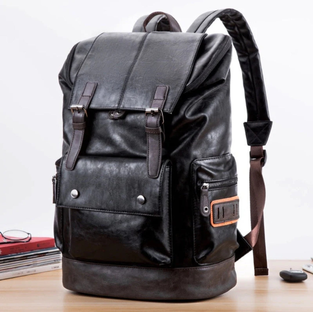 Mochila Executiva para Viagem de Couro – Modelo Executivo