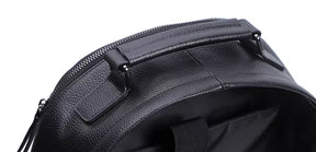 Mochila Masculina de Couro Genuíno para Notebook – Modelo Paris