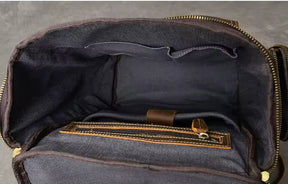 Mochila Masculina de Couro Legítimo para Notebook – Modelo Horse!
