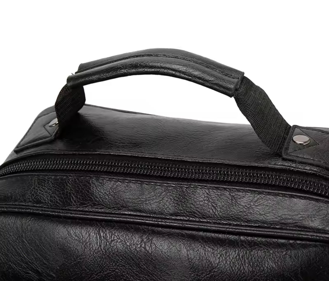 Mochila Executiva de Couro Legítimo - Modelo Prime Italiano