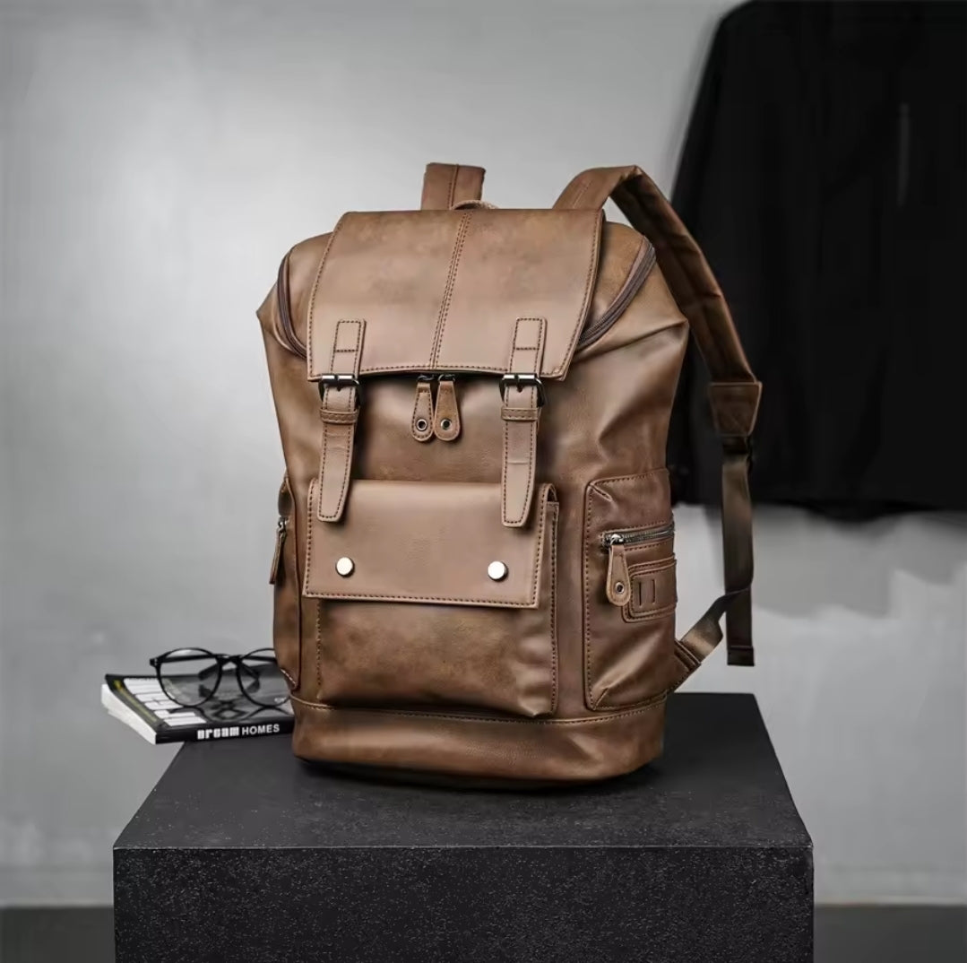 Mochila Executiva para Viagem de Couro – Modelo Executivo