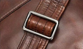 Mala de Viagem de Couro Genuíno – Style Prime Brilliant