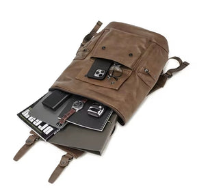 Mochila Executiva para Viagem de Couro – Modelo Executivo