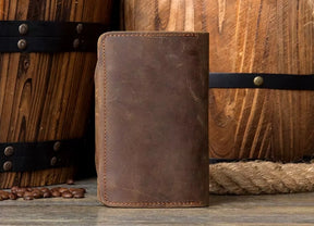 Carteira Masculina de Couro Legítimo – Modelo Horse Long