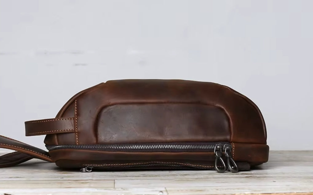 Bolsa Transversal de Couro Legítimo – Modelo Shoulder Bag