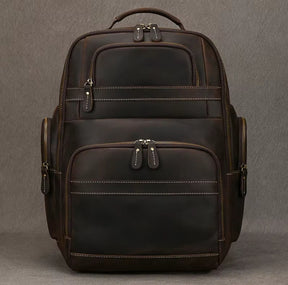 Mochila de Couro Masculina Executiva Prime para Notebook!