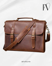 Pasta Masculina Executiva de Couro Legítimo – Modelo Prime